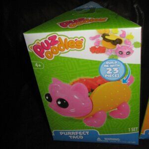 NWT Retired Purrfect Taco Puzoodle 3D Puzzle